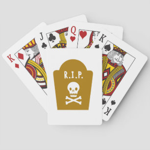 Baraja De Cartas QEPD Skull