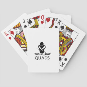 Baraja De Cartas QUADS - Tambores de tenor