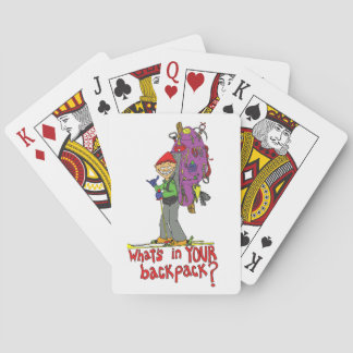 Baraja De Cartas ¿Qué hay en tu mochila jugando cartas?