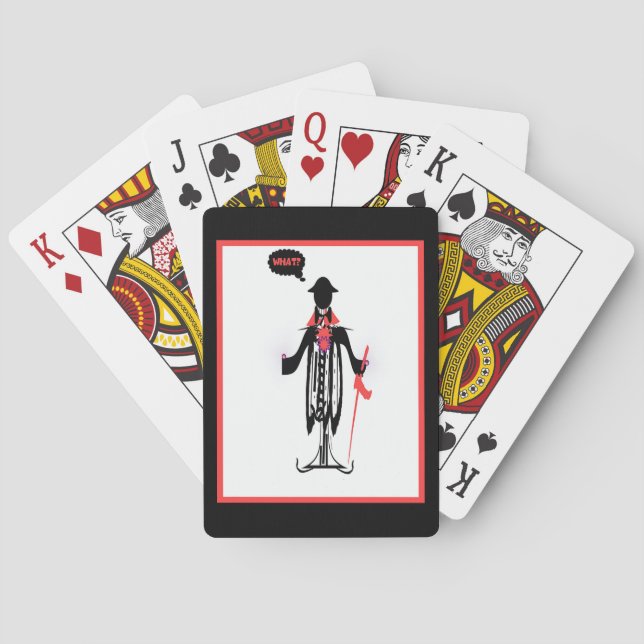 BARAJA DE CARTAS ¿QUÉ? HOMBRE (Reverso)