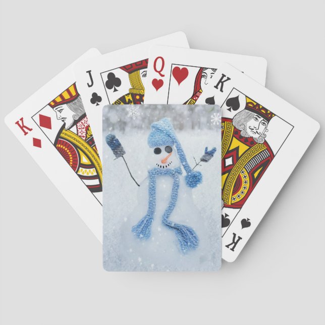 Baraja De Cartas Que La Nieve (Reverso)