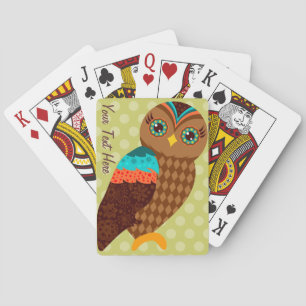 Baraja De Cartas ¿Qué Tal Lechuza Marrón?