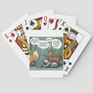 Baraja De Cartas Qué temen los perros Rick London Divertido