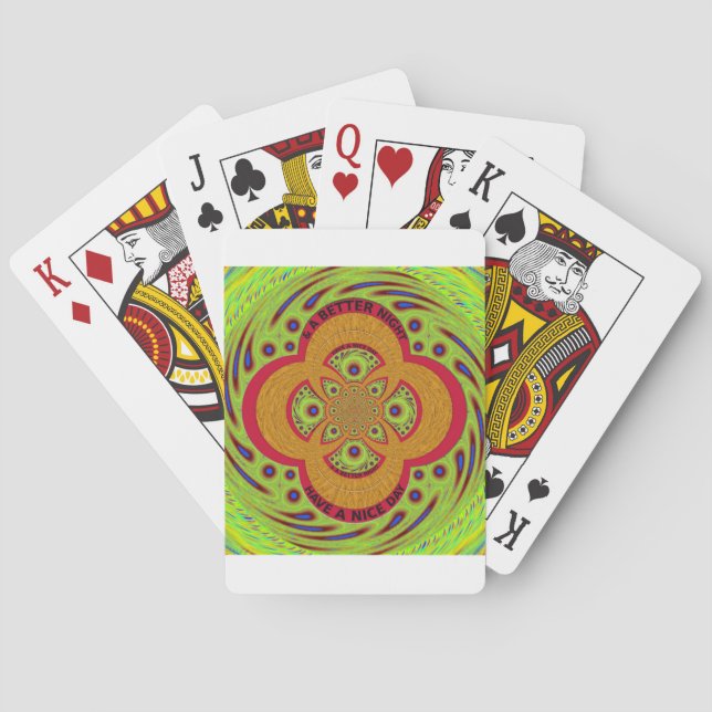 Baraja De Cartas Que tenga un buen día (Reverso)