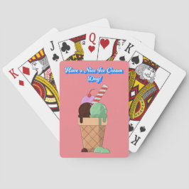 Baraja De Cartas ¡Que tengas un buen día de helado!