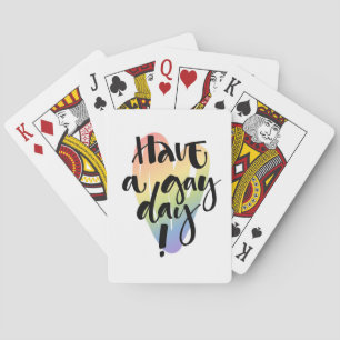 Baraja De Cartas Que tengas un día gay
