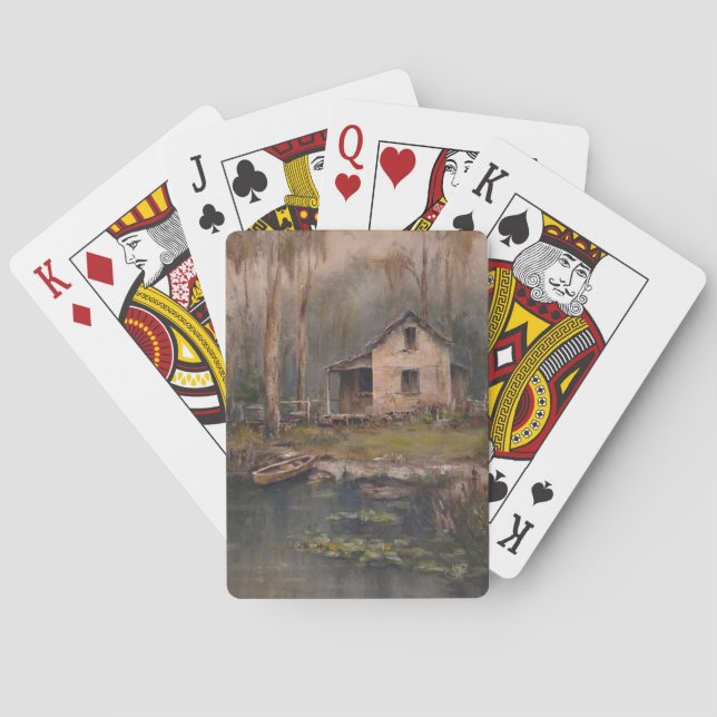 Baraja De Cartas "Quedarse" (Reverso)