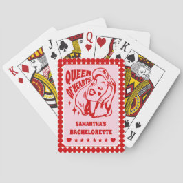 Baraja De Cartas Queen of Hearts Bachelorette Party