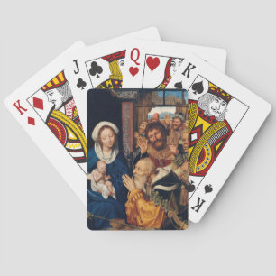 Baraja De Cartas Quentin Matsys - La Adoración del Magi