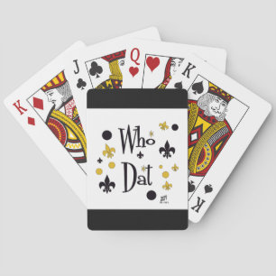 Baraja De Cartas Quién camisetas de Dat