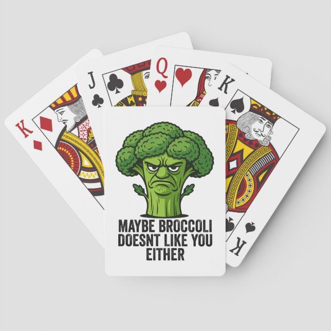 Baraja De Cartas Quizás a Broccoli tampoco le gustas (Reverso)