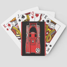 BARAJA DE CARTAS RACE CAR- VICTORIA
