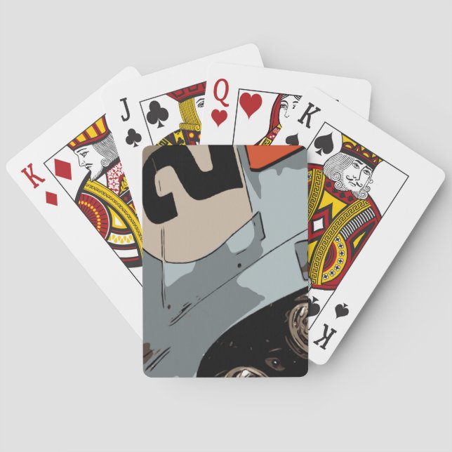 BARAJA DE CARTAS RACER DE ENDURANCIA - #2 (Reverso)