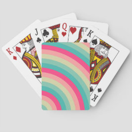 Baraja De Cartas Radiación pop retro