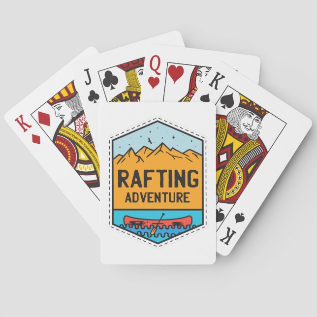 Baraja De Cartas Rafting Adventure (Reverso)