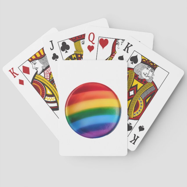 Baraja De Cartas Rainbow Colors  - LGBTQ+ (Reverso)