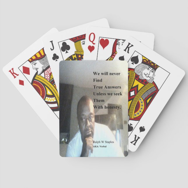 Baraja De Cartas Ralph Wisden Staples (Reverso)