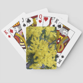 Baraja De Cartas Rama de mimosa