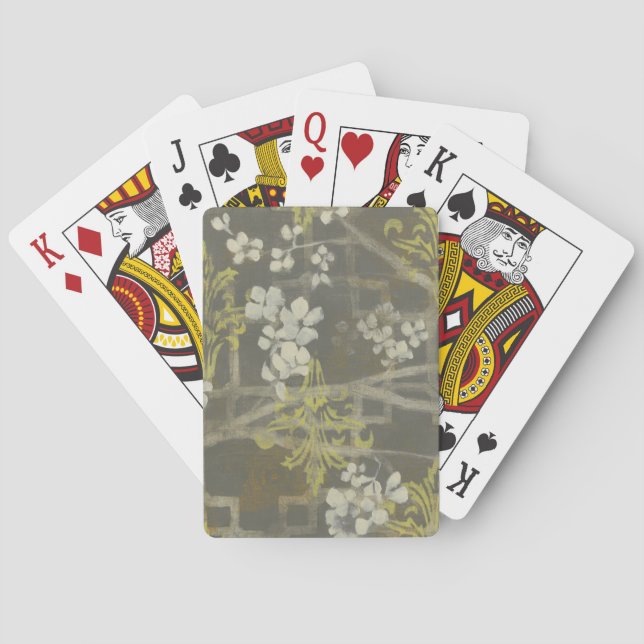 Baraja De Cartas Rama modelada I del flor (Reverso)