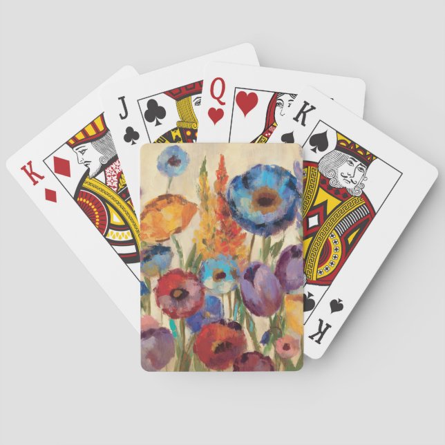 Baraja De Cartas Ramo de flores (Reverso)