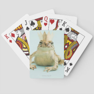 Baraja De Cartas Rana con corona