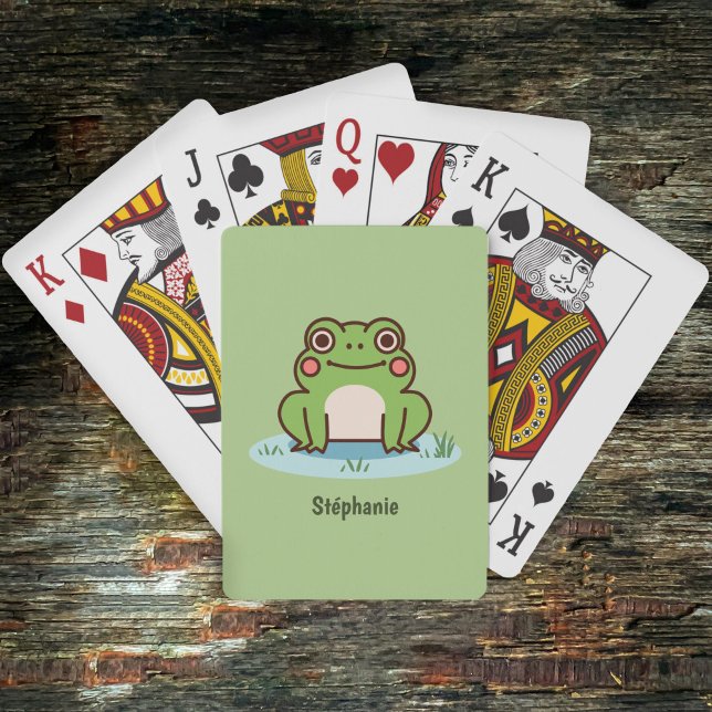 Baraja De Cartas Rana Cute (Cute Frog Playing Cards)