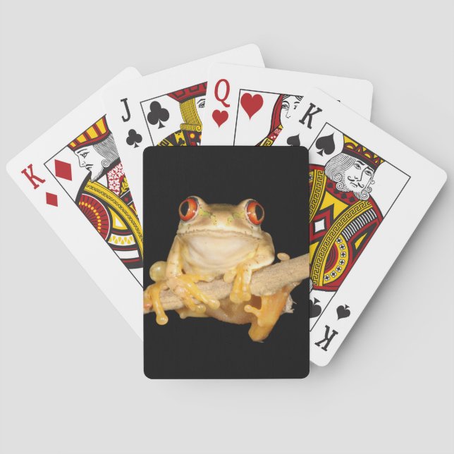Baraja De Cartas Rana de árbol (Reverso)