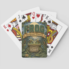 Baraja De Cartas Rana Selva Lluvia Humedales POPCUT