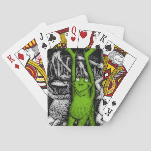 Baraja De Cartas Ranas alentadoras