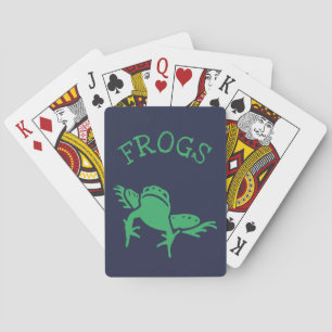 Baraja De Cartas Ranas (personalizar o personalización)