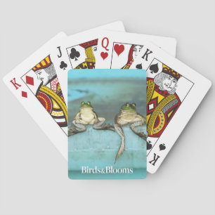 Baraja De Cartas Ranas que se sientan