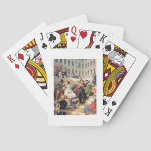 Baraja De Cartas Raphael en el Vatican, 1832 (aceite en lona)