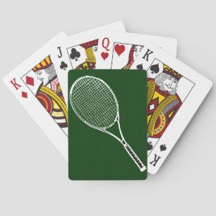 Baraja De Cartas raqueta de tenis