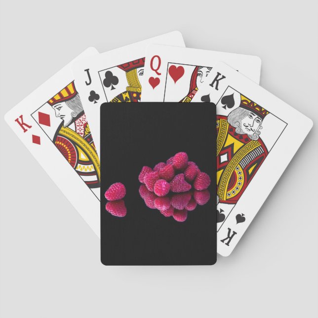 Baraja De Cartas Raspberry Still Life (Reverso)