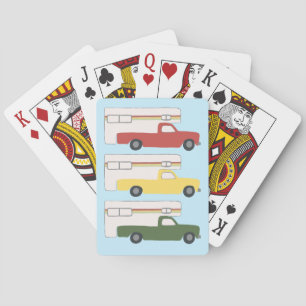 Baraja De Cartas Rasta Truck Campers Retro Motorhome RV