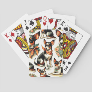 Baraja De Cartas Rata de cosecha blanca temible sin problemas