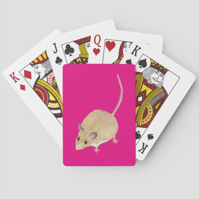 Baraja De Cartas Ratón (Reverso)
