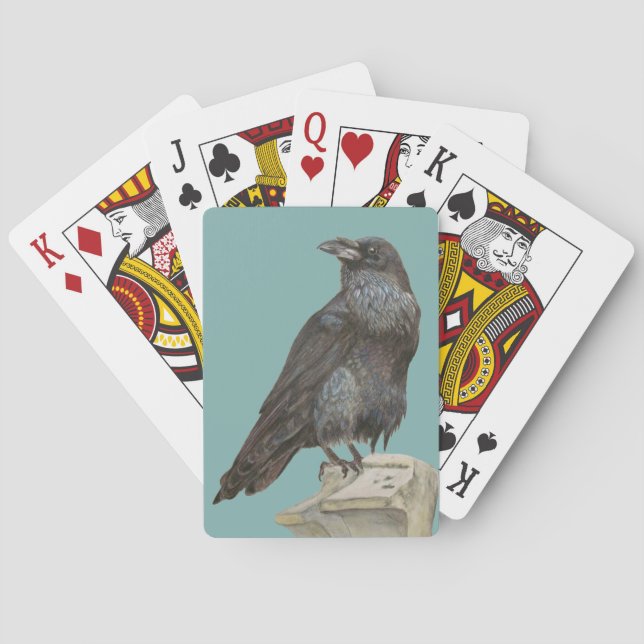 Baraja De Cartas Raven (Reverso)