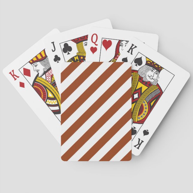 Baraja De Cartas RAYA a Brown ajustable (Reverso)