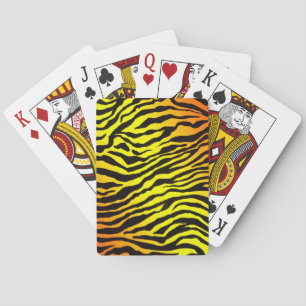 Baraja De Cartas Rayas del tigre