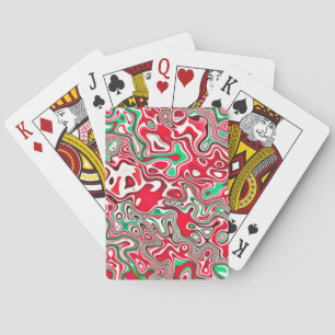 Baraja De Cartas Rayas Navideñas Tripisimas y Funkisimas