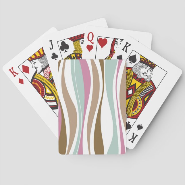 Baraja De Cartas Rayas retras (Reverso)