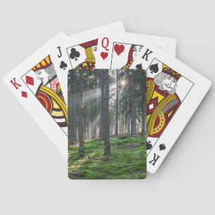 Baraja De Cartas Rayos de sol en la Selva Negra