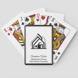 Baraja De Cartas Real Estate Company Customized Realtor Logo