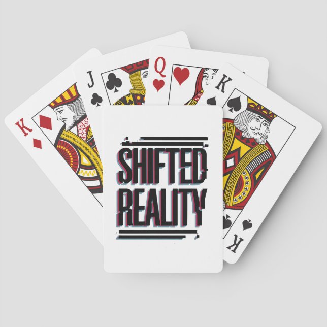 Baraja De Cartas Realidad cambiada - Brillante en la línea de tiemp (Reverso)