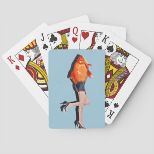 Baraja De Cartas Realidad vs. peces