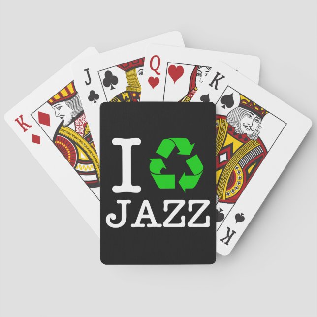 Baraja De Cartas Reciclar Jazz (Reverso)