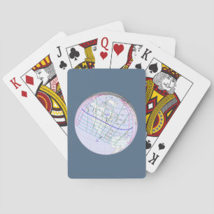 Baraja De Cartas recorrido global por el eclipse solar total 2017