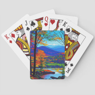 Baraja De Cartas Recuerdan los adrondacks