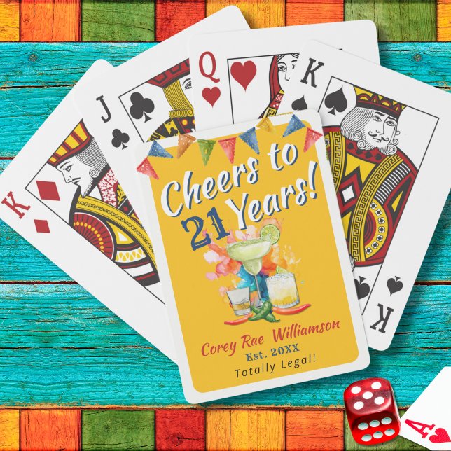 Baraja De Cartas Recuerdo Personalizado de Fiesta para Cumpleaños 2 (Subido por el creador)